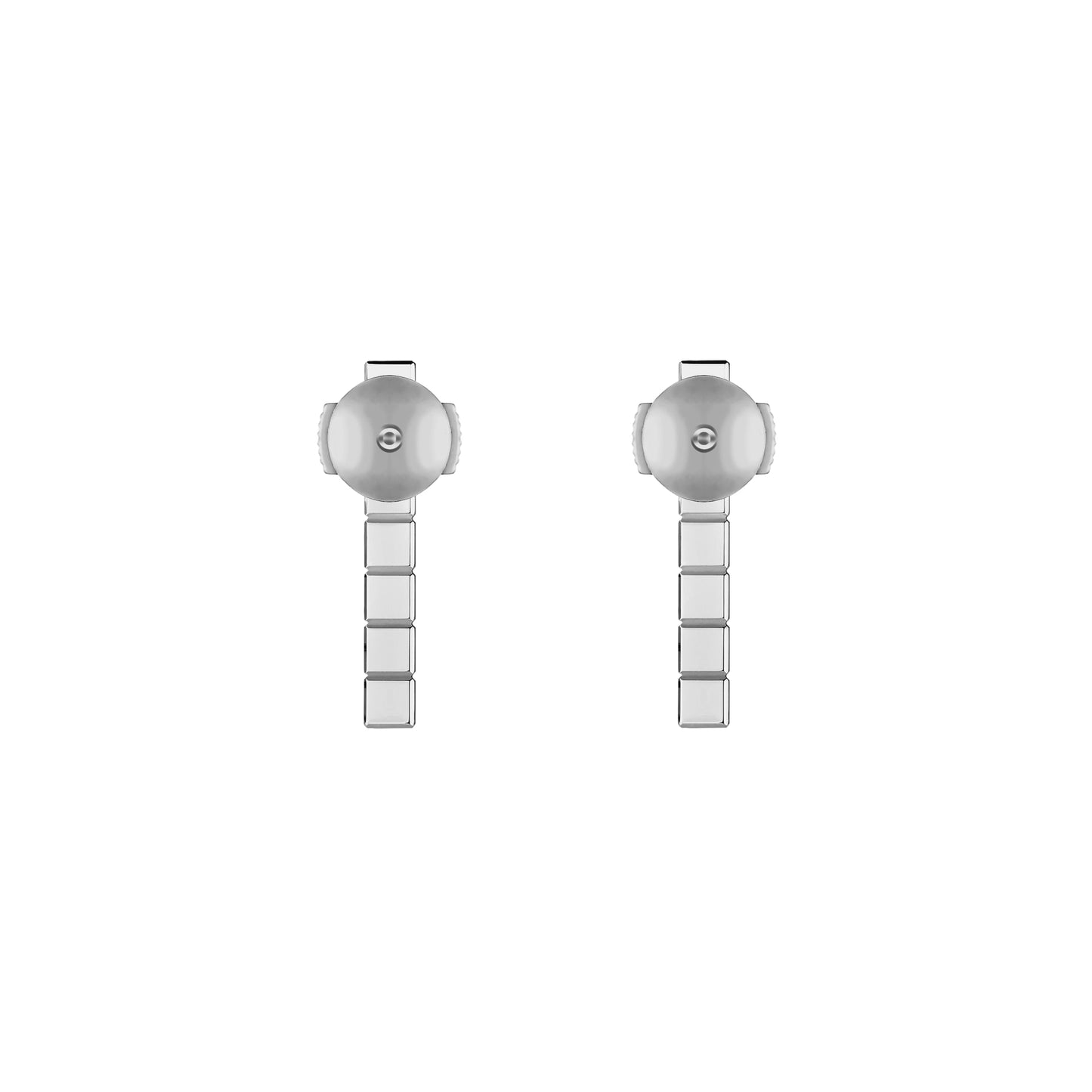 ICE CUBE EARRINGS, ETHICAL WHITE GOLD, FULL-SET DIAMONDS 837702-1003