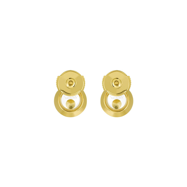 HAPPY DIAMONDS ICONS EARRINGS, ETHICAL YELLOW GOLD, DIAMONDS 83A017-0001