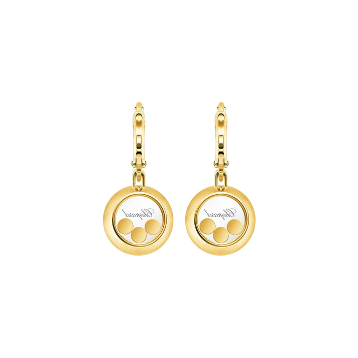 HAPPY DIAMONDS ICONS EARRINGS, ETHICAL YELLOW GOLD, DIAMONDS 83A018-0301