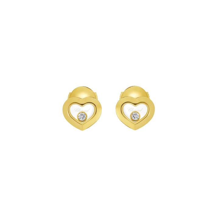 HAPPY DIAMONDS ICONS EARRINGS, ETHICAL YELLOW GOLD, DIAMONDS 83A054-0001