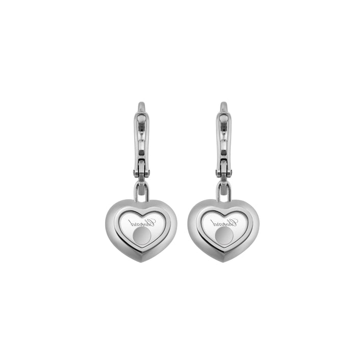 HAPPY DIAMONDS ICONS EARRINGS, ETHICAL WHITE GOLD, DIAMONDS 83A054-1301