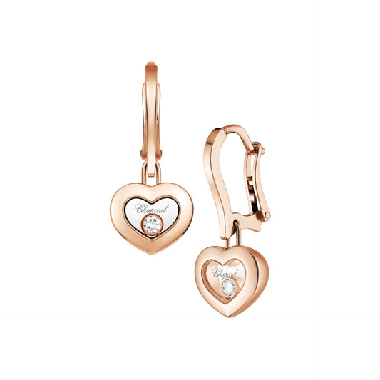 HAPPY DIAMONDS ICONS EARRINGS, ETHICAL ROSE GOLD, DIAMONDS 83A054-5301