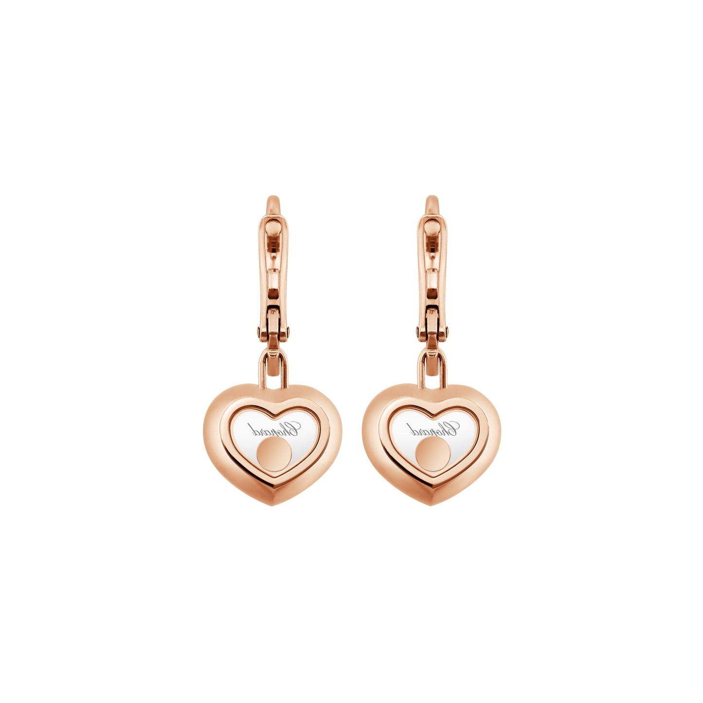 HAPPY DIAMONDS ICONS EARRINGS, ETHICAL ROSE GOLD, DIAMONDS 83A054-5301