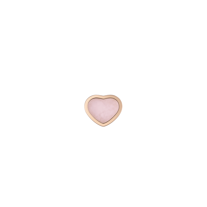 MY HAPPY HEARTS SINGLE EARRING, ETHICAL ROSE GOLD, PINK O 83A086-5622