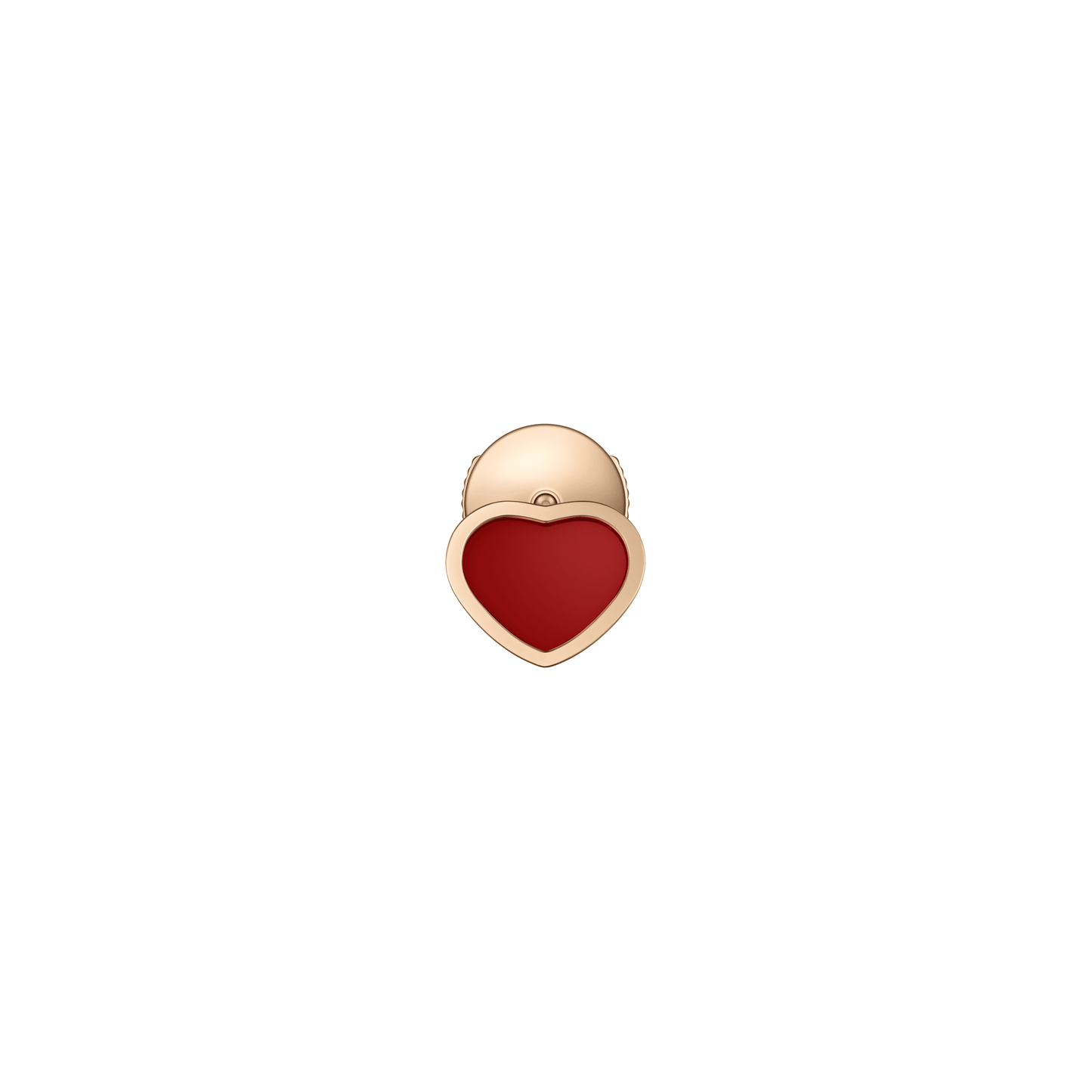 MY HAPPY HEARTS SINGLE EARRING, ETHICAL ROSE GOLD, CARNELIAN 83A086-5802