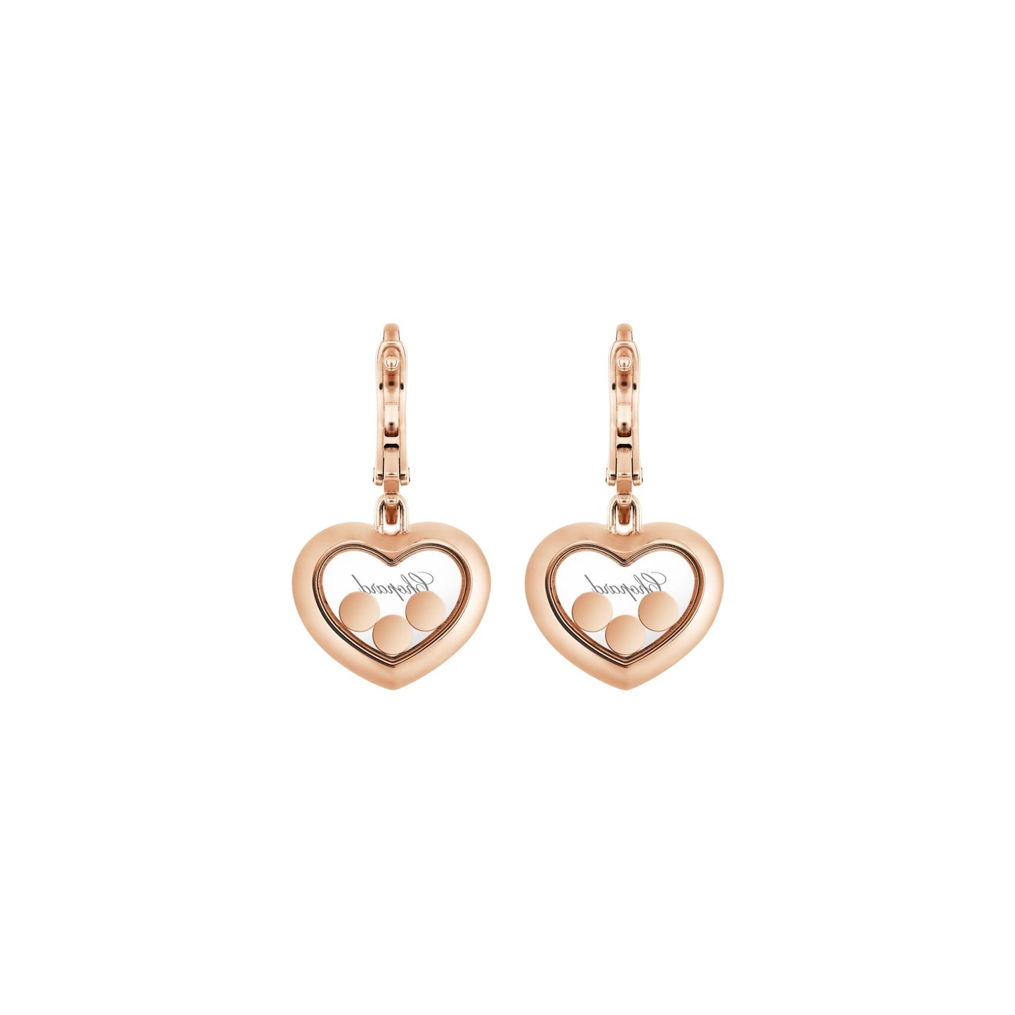 HAPPY DIAMONDS ICONS EARRINGS, ETHICAL ROSE GOLD, DIAMONDS 83A611-5301