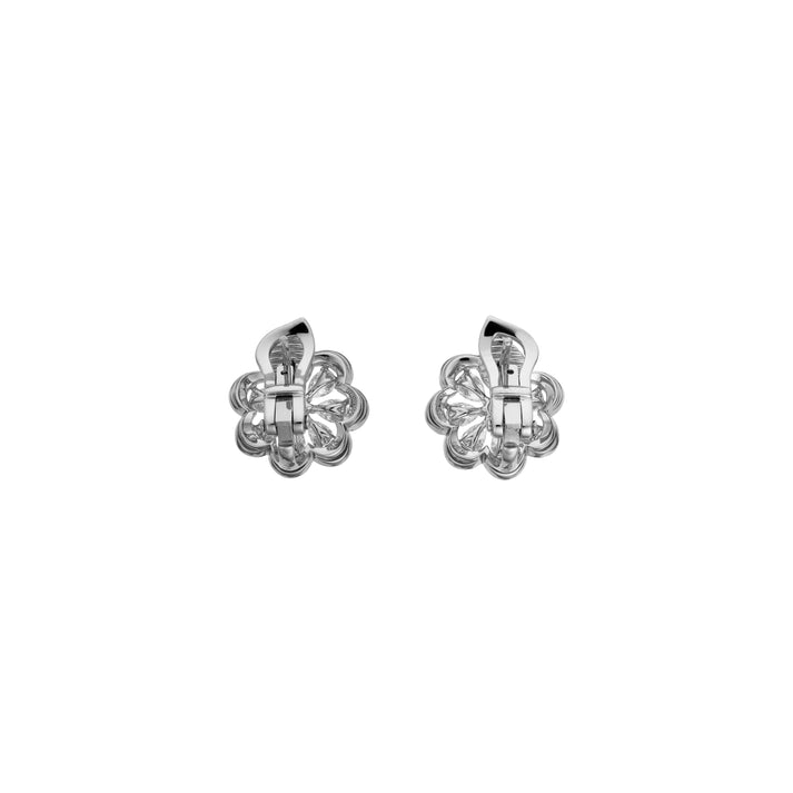 PRECIOUS LACE MINI-FROU-FROU EARRINGS, ETHICAL WHITE GOLD, DIAMONDS 848347-1001