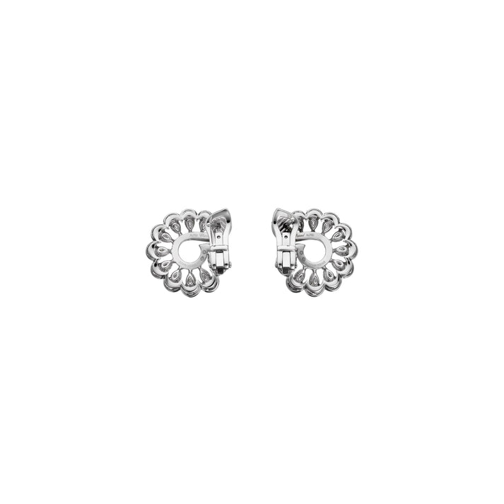 PRECIOUS LACE VAGUE EARRINGS, ETHICAL WHITE GOLD, DIAMONDS 848349-1001