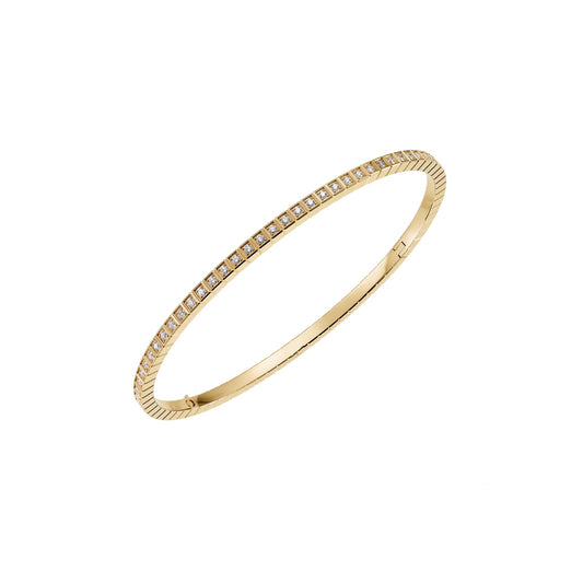 ICE CUBE BANGLE, ETHICAL YELLOW GOLD, FULL-SET DIAMONDS 857702-0012