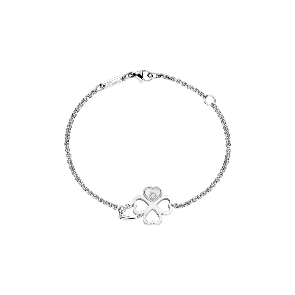 HAPPY DIAMONDS GOOD LUCK CHARMS BRACELET, ETHICAL ROSE GOLD, DIAMONDS 857862-1001