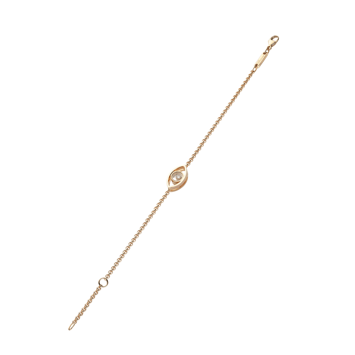 HAPPY DIAMONDS GOOD LUCK CHARMS BRACELET, ETHICAL ROSE GOLD, DIAMOND 857863-5001