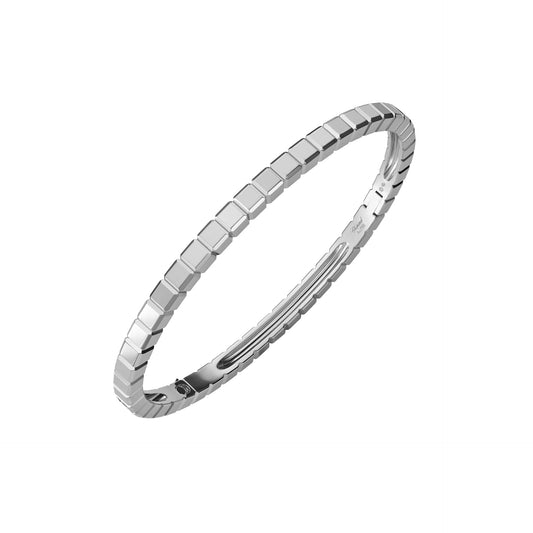 ICE CUBE BANGLE, ETHICAL WHITE GOLD 858350-1001