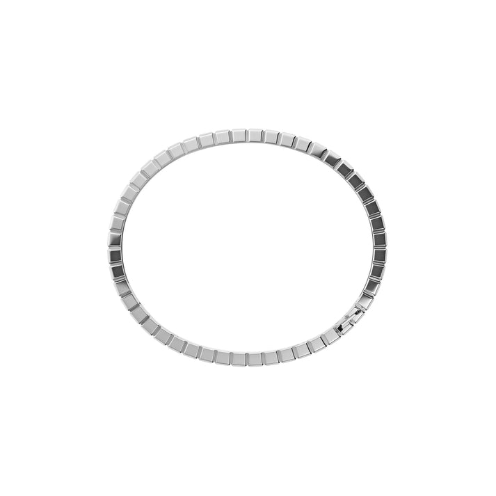 ICE CUBE BANGLE, ETHICAL WHITE GOLD, HALF-SET DIAMONDS 858350-1004