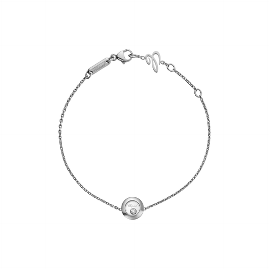 HAPPY DIAMONDS ICONS BRACELET, ETHICAL WHITE GOLD, DIAMOND 85A017-1001