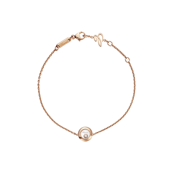 HAPPY DIAMONDS ICONS BRACELET, ETHICAL ROSE GOLD, DIAMOND 85A017-5001