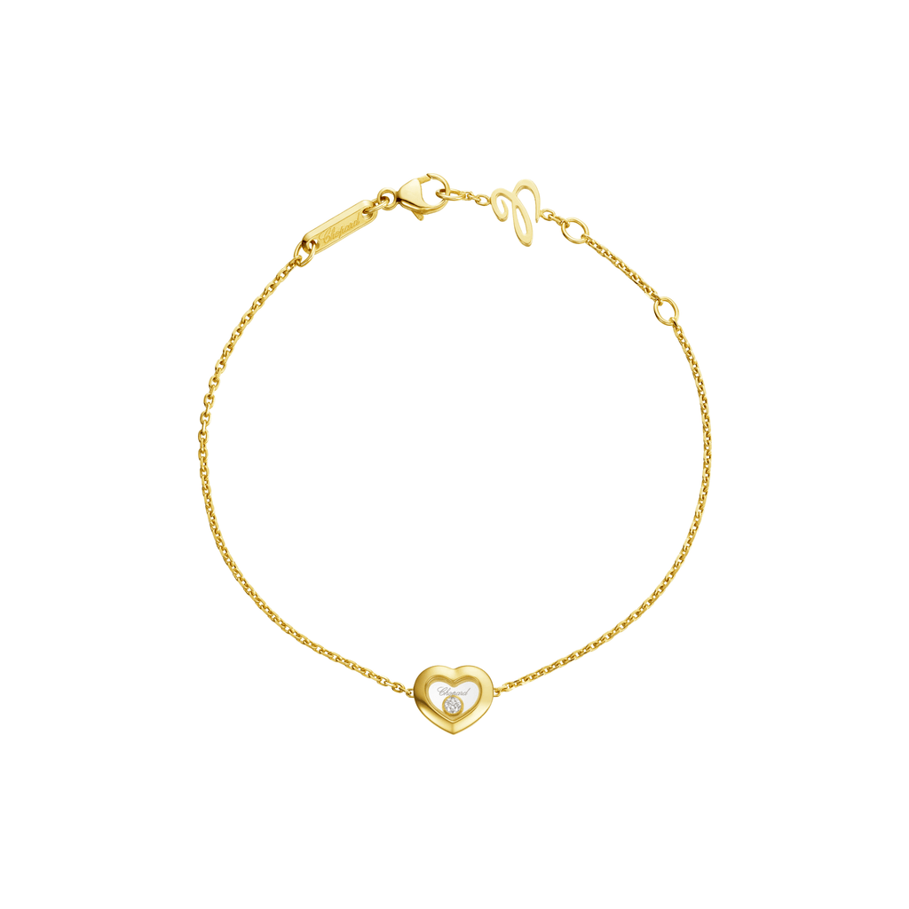 HAPPY DIAMONDS ICONS BRACELET, ETHICAL YELLOW GOLD, DIAMOND 85A054-0001