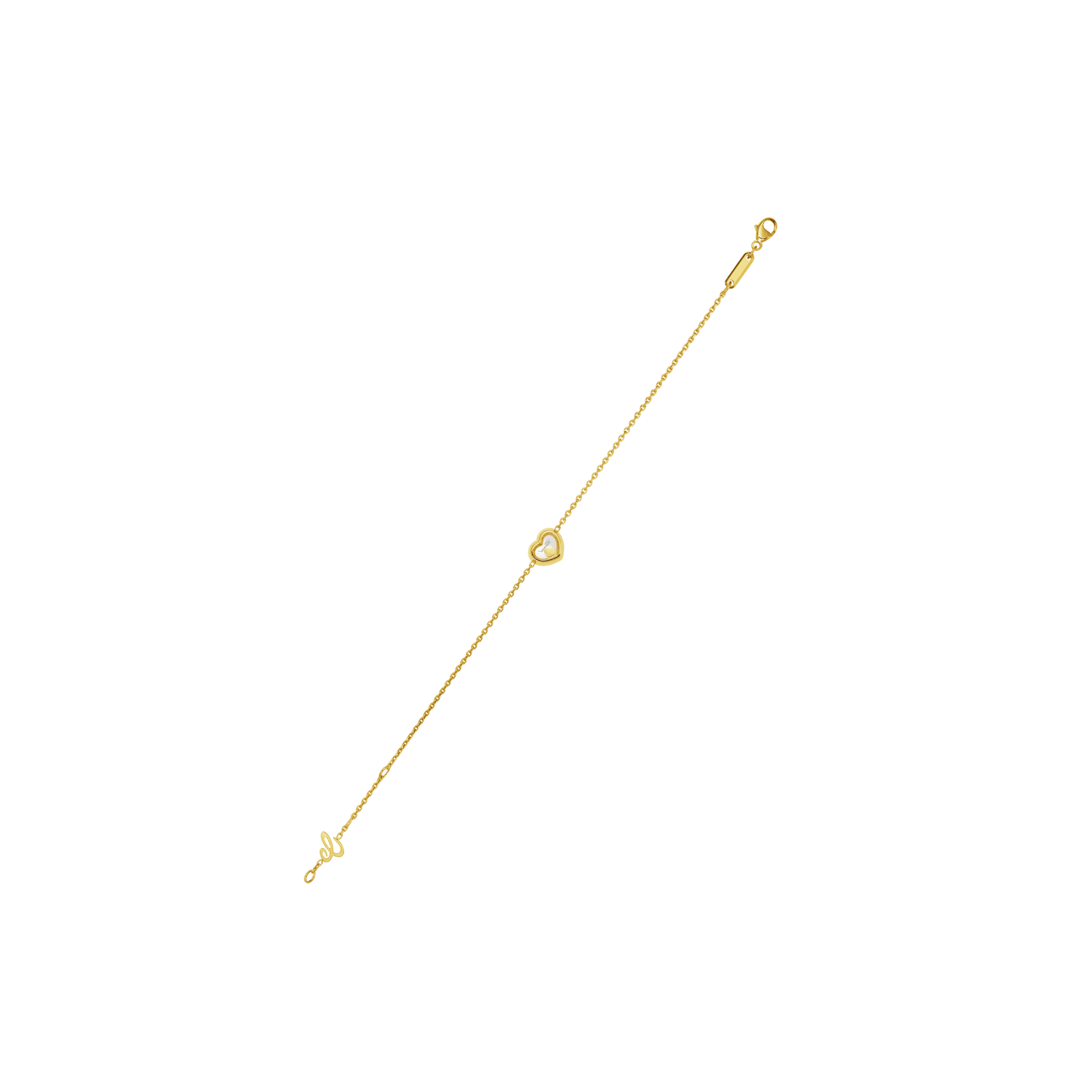 HAPPY DIAMONDS ICONS BRACELET, ETHICAL YELLOW GOLD, DIAMOND 85A054-0001