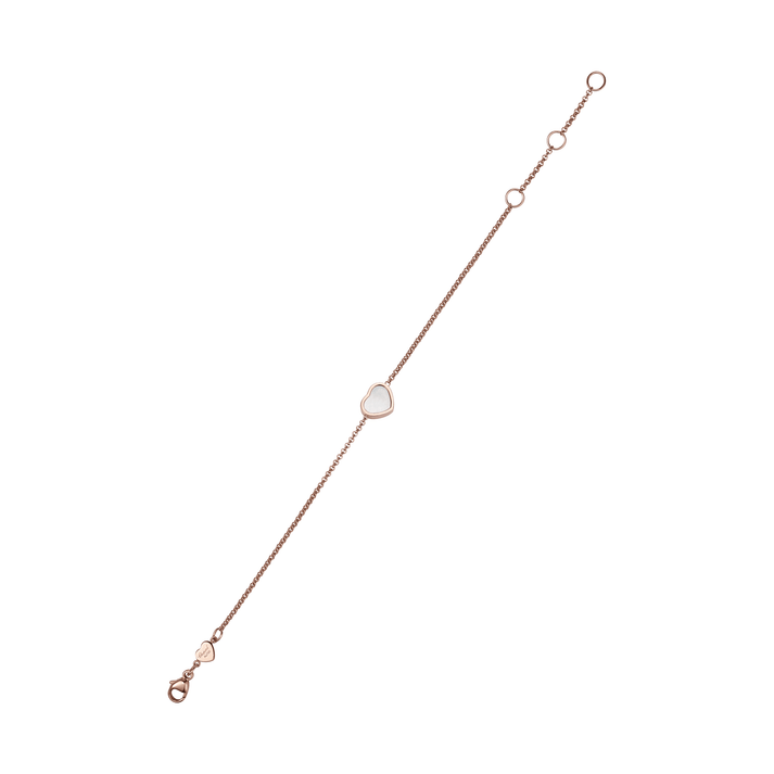 MY HAPPY HEARTS BRACELET, ETHICAL ROSE GOLD, MOTHER-OF-PEARL 85A086-5031