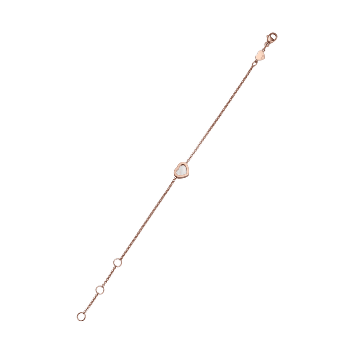 MY HAPPY HEARTS BRACELET, ETHICAL ROSE GOLD, MOTHER-OF-PEARL 85A086-5031