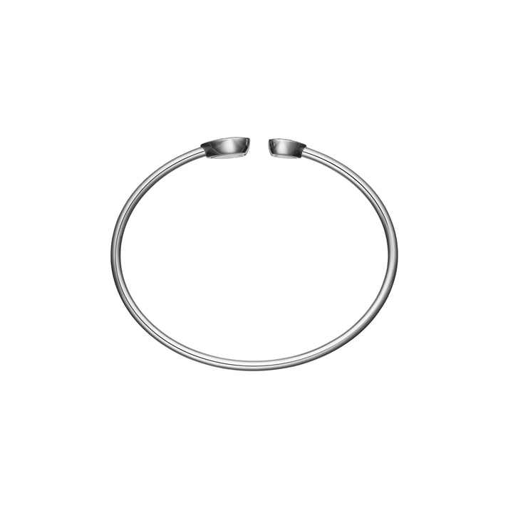 HAPPY DIAMONDS ICONS BANGLE, ETHICAL WHITE GOLD, DIAMONDS 85A614-1200