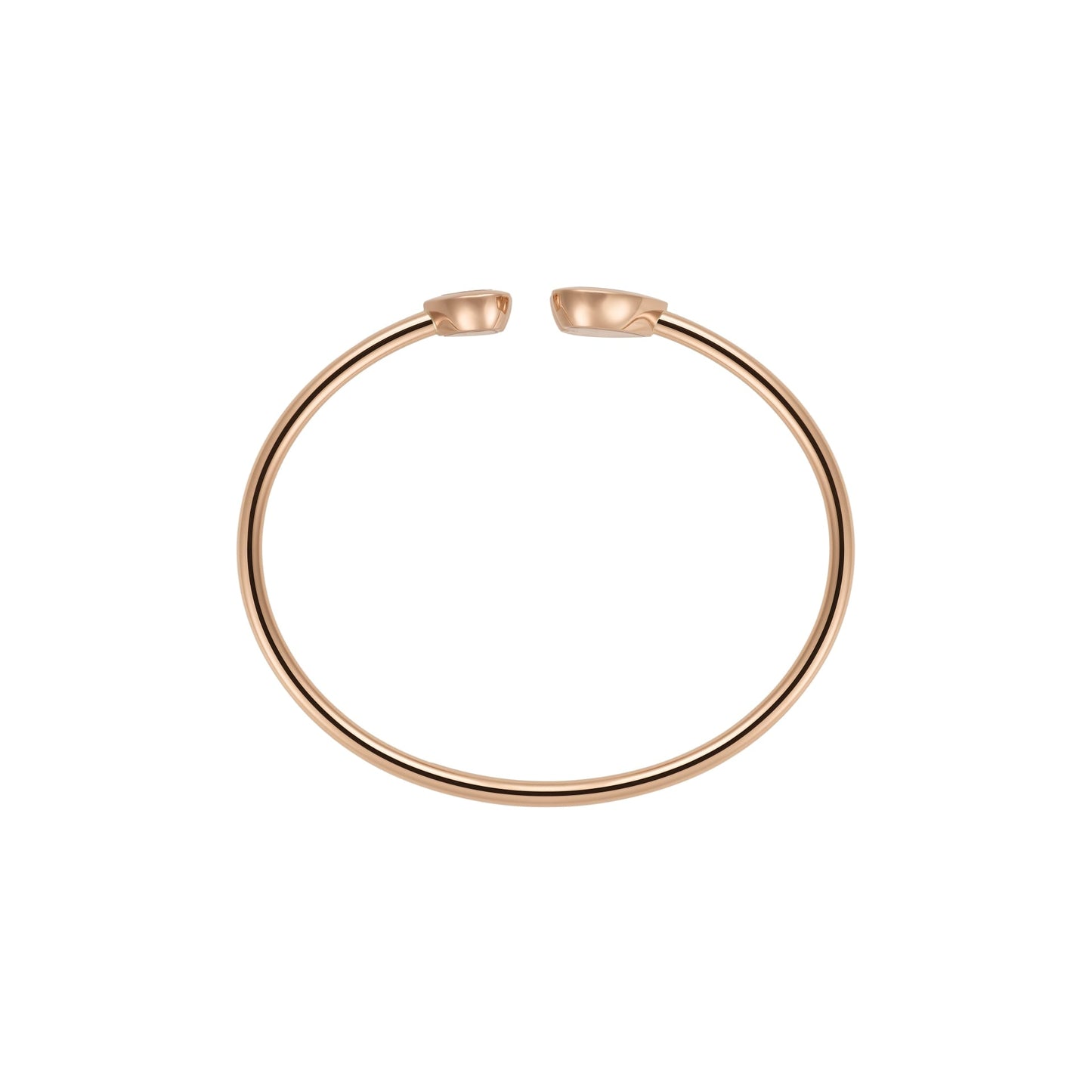 HAPPY DIAMONDS ICONS BANGLE, ETHICAL ROSE GOLD, DIAMONDS 85A614-5000