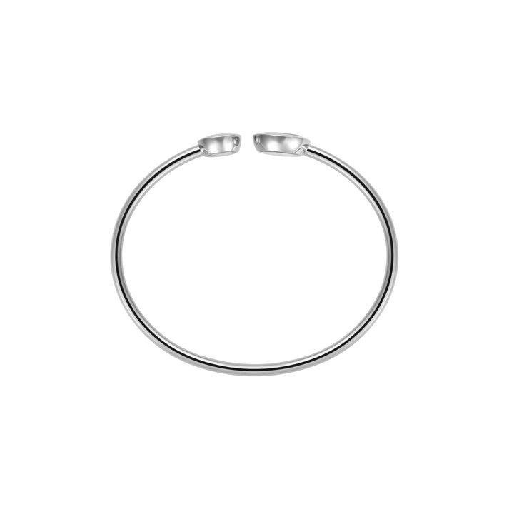 HAPPY DIAMONDS ICONS BANGLE, ETHICAL WHITE GOLD, DIAMONDS 85A618-1000