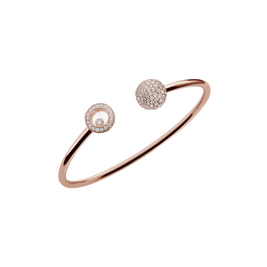 HAPPY DIAMONDS PLANET BANGLE, ETHICAL ROSE GOLD, DIAMONDS 85A619-5900