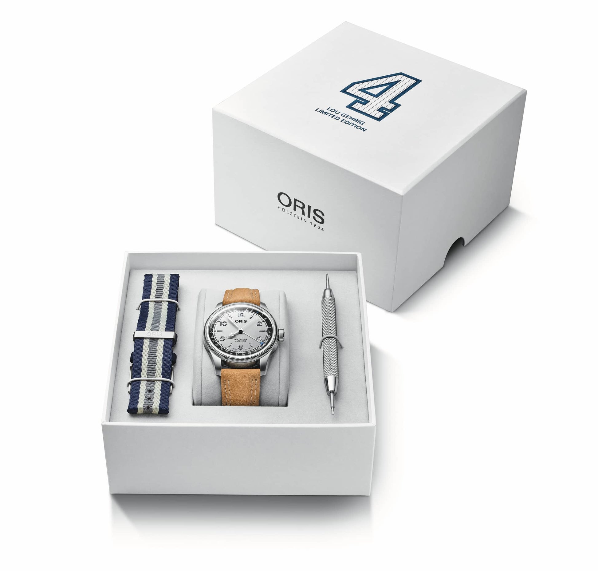 Oris Lou Gehrig Limited Edition Automatic Watch 01 754 7785 4091-Set