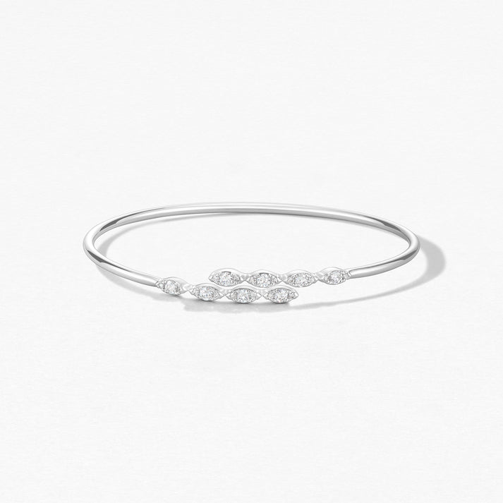 Aerial Marquise Flexi Bangle HFBAERM00538YM