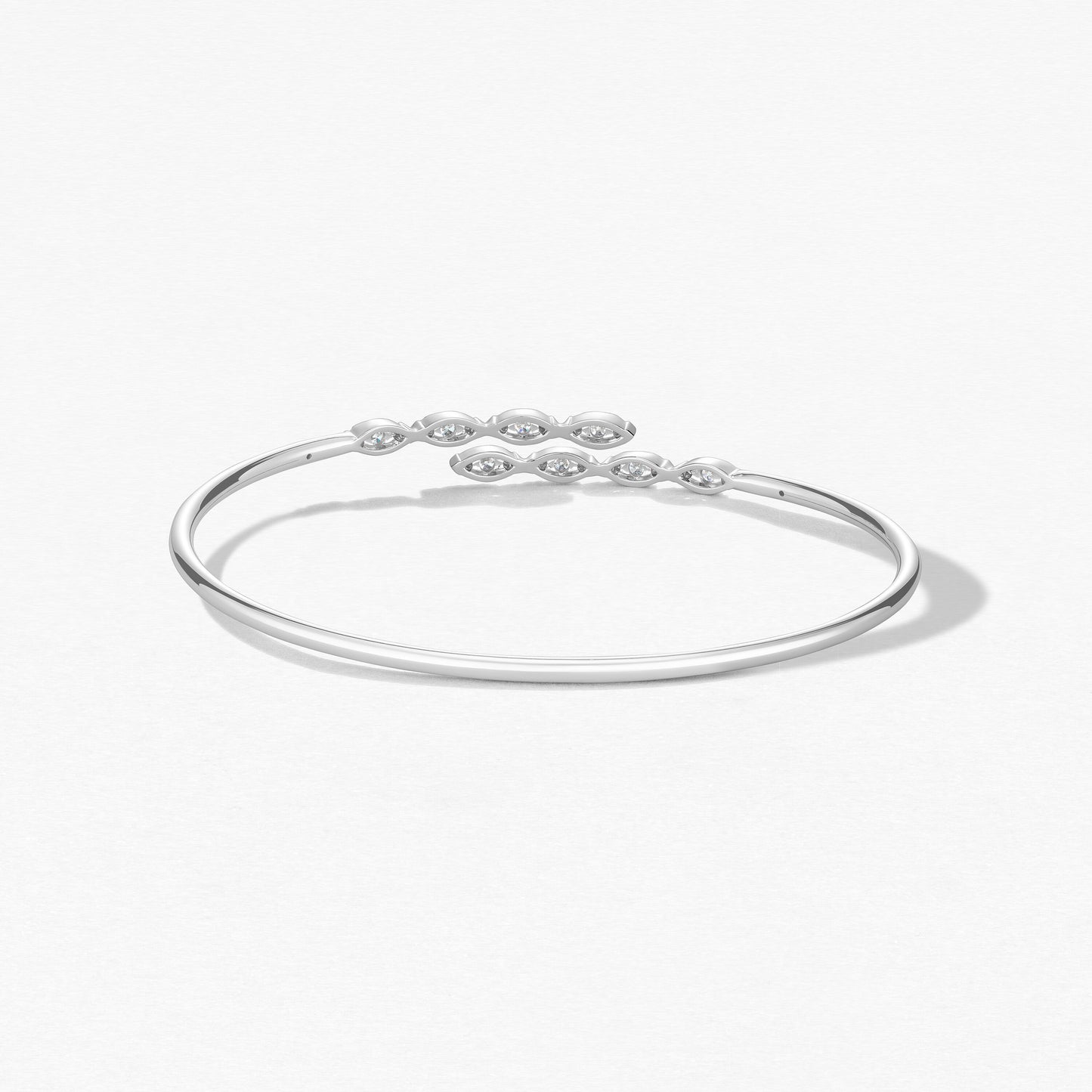 Aerial Marquise Flexi Bangle HFBAERM00538YM