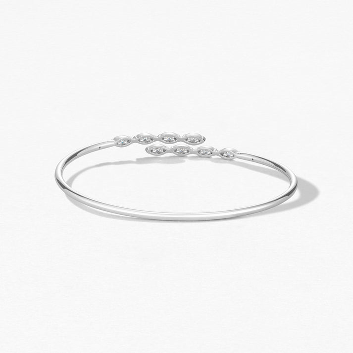 Aerial Marquise Flexi Bangle HFBAERM00538YM