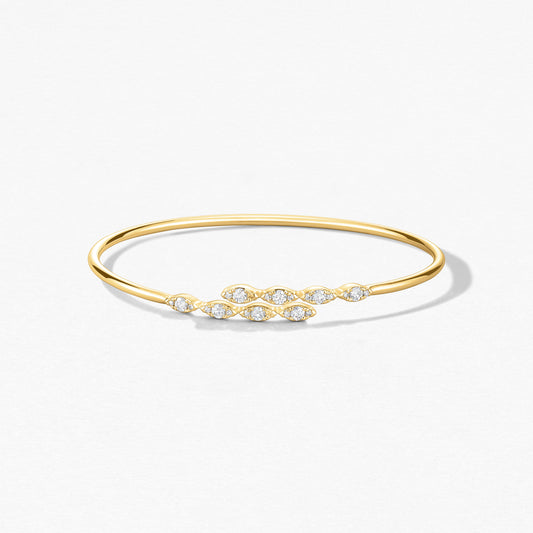 Aerial Marquise Flexi Bangle HFBAERM00538YM