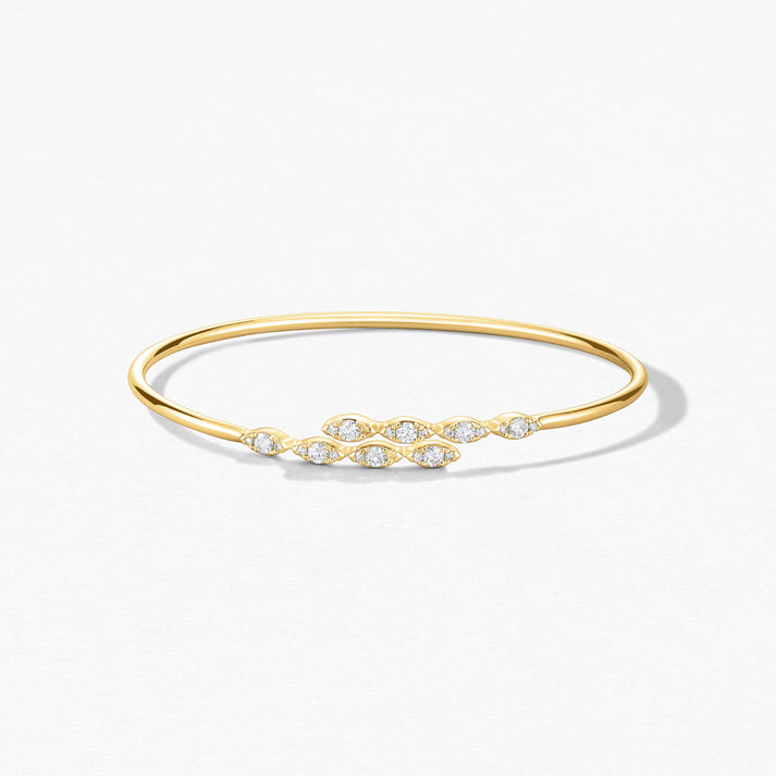 Aerial Marquise Flexi Bangle HFBAERM00538YM