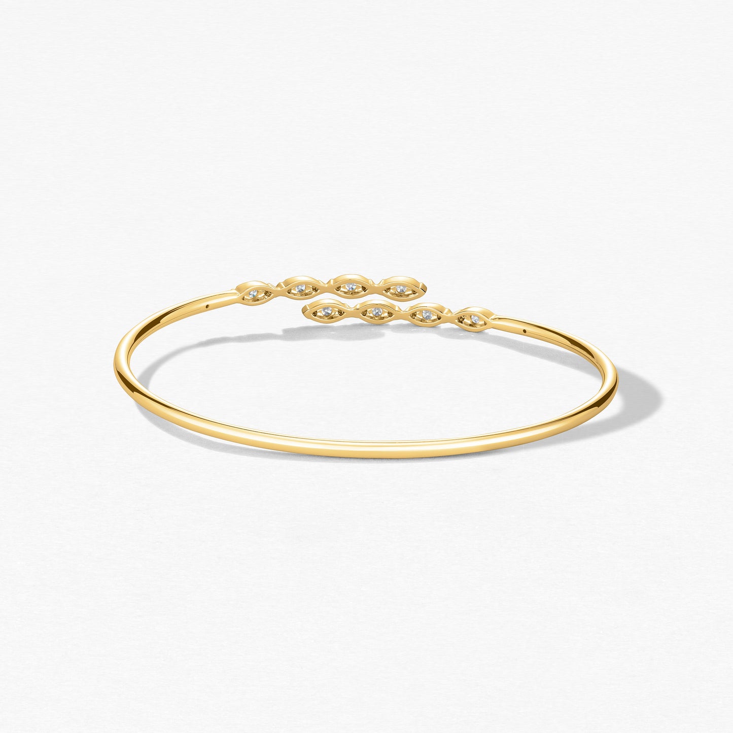 Aerial Marquise Flexi Bangle HFBAERM00538YM