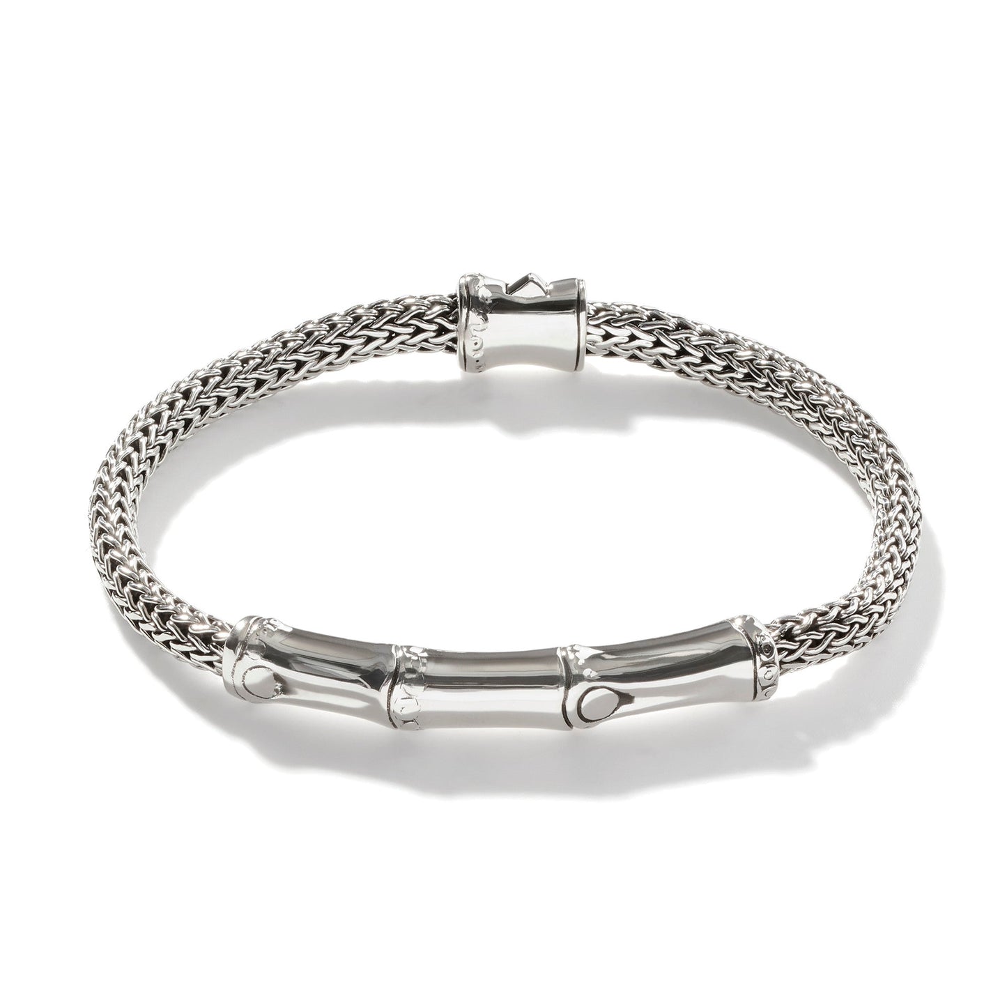 John Hardy Bamboo Bracelet, Sterling Silver, 4MM BB95311