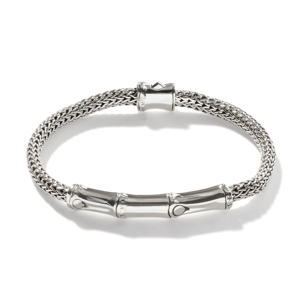 John Hardy Bamboo Bracelet, Sterling Silver, 4MM BB95311