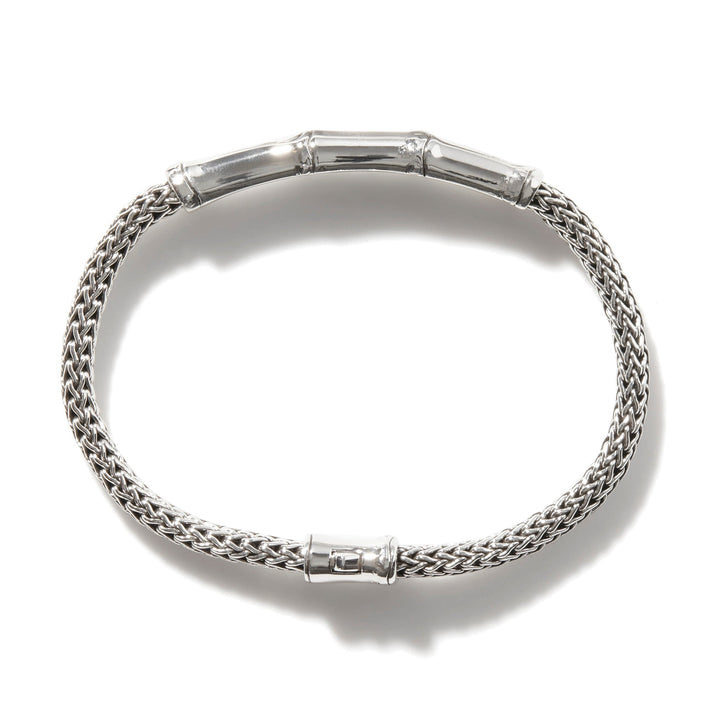 John Hardy Bamboo Bracelet, Sterling Silver, 4MM BB95311