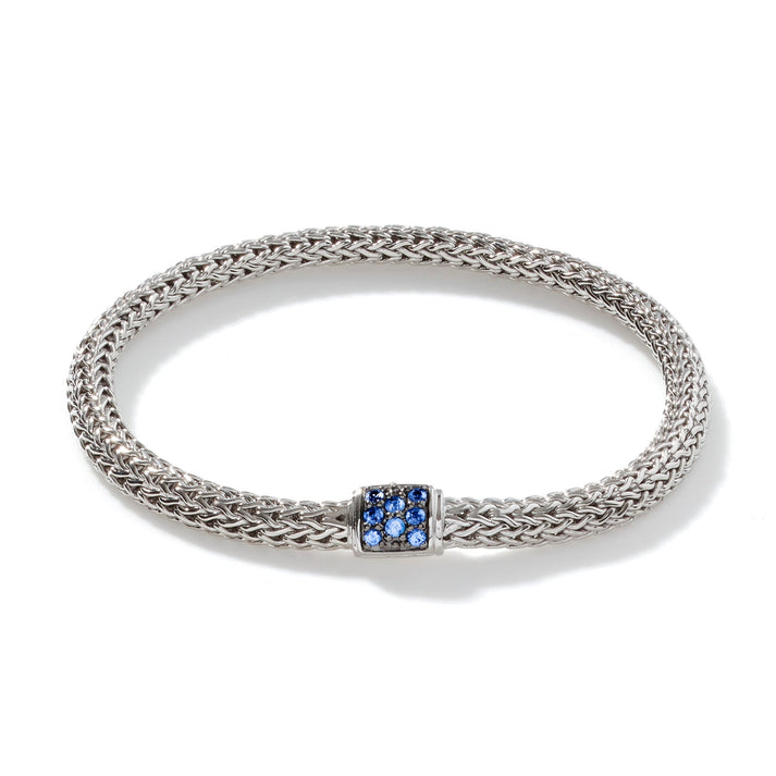 John Hardy Icon Bracelet, Sterling Silver, Pavé, 5MM BBS96002BSP