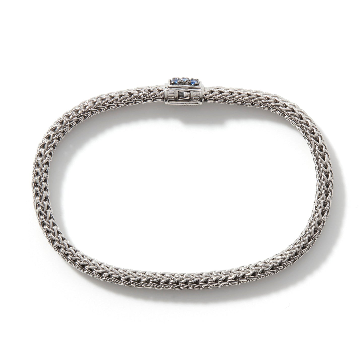 John Hardy Icon Bracelet, Sterling Silver, Pavé, 5MM BBS96002BSP