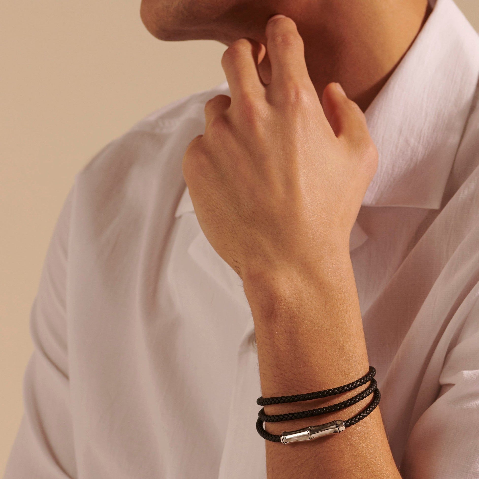 john-hardy-leather-bamboo-triple-wrap-sterling-silver-bm5342bl