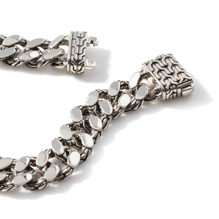 John Hardy Curb Chain Bracelet, Sterling Silver, 11MM BM99753