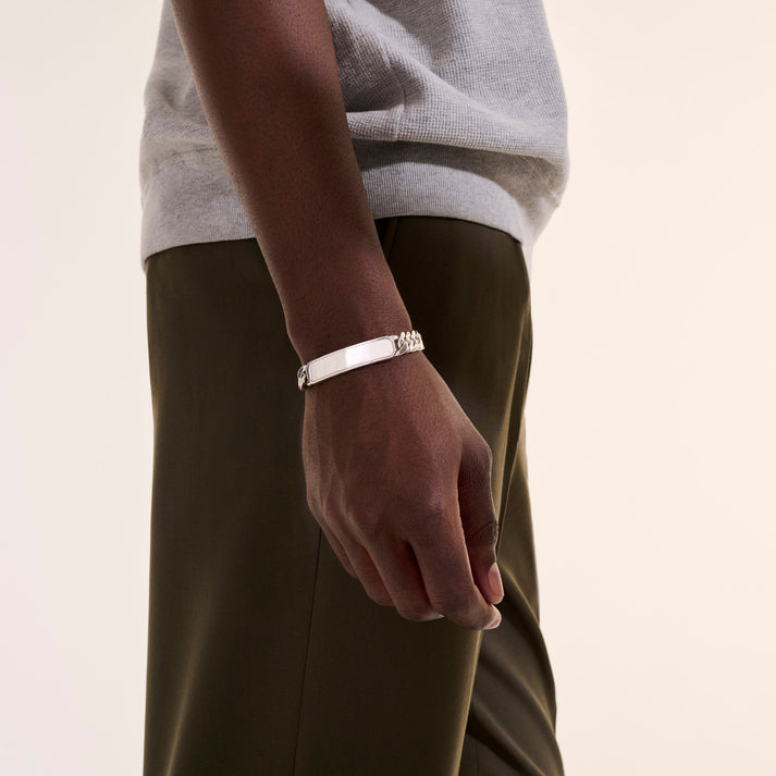 id-curb-bracelet-sterling-silver-11mm-bu901148