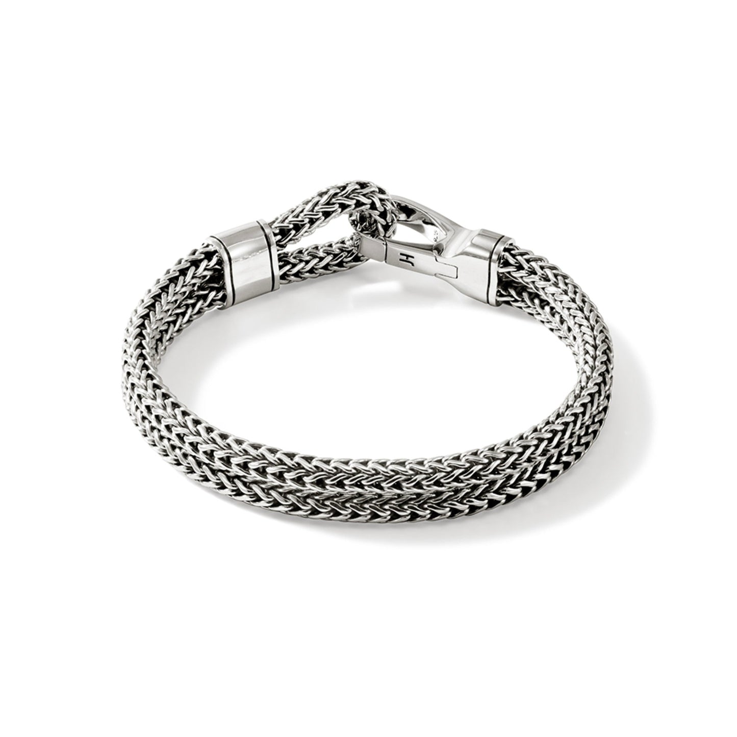 hook-clasp-bracelet-silver-double-row-bu901238
