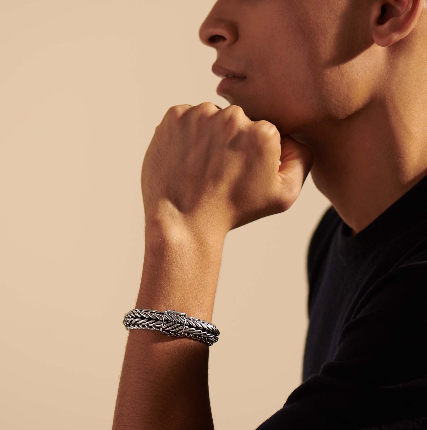 icon-chevron-bracelet-sterling-silver-15mm-bu90644