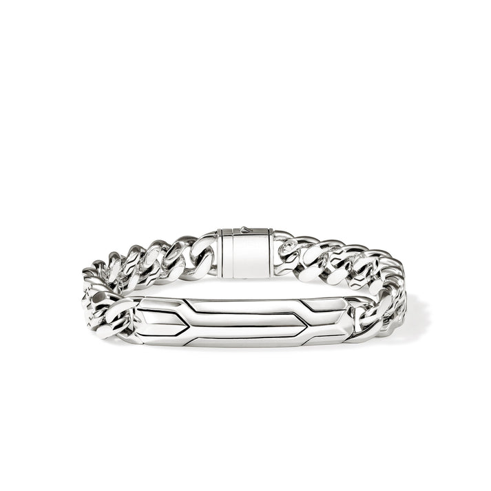 Icon 50 Curb Bracelet, Sterling Silver, 11MM|BU98743