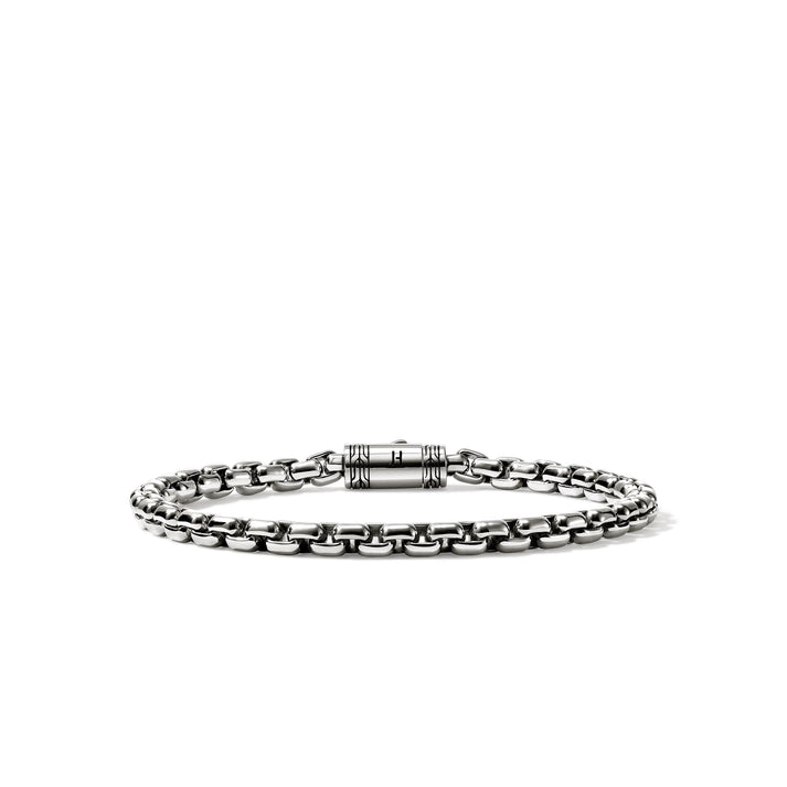 Box Chain Bracelet, Sterling Silver, 4.8MM|BU98804
