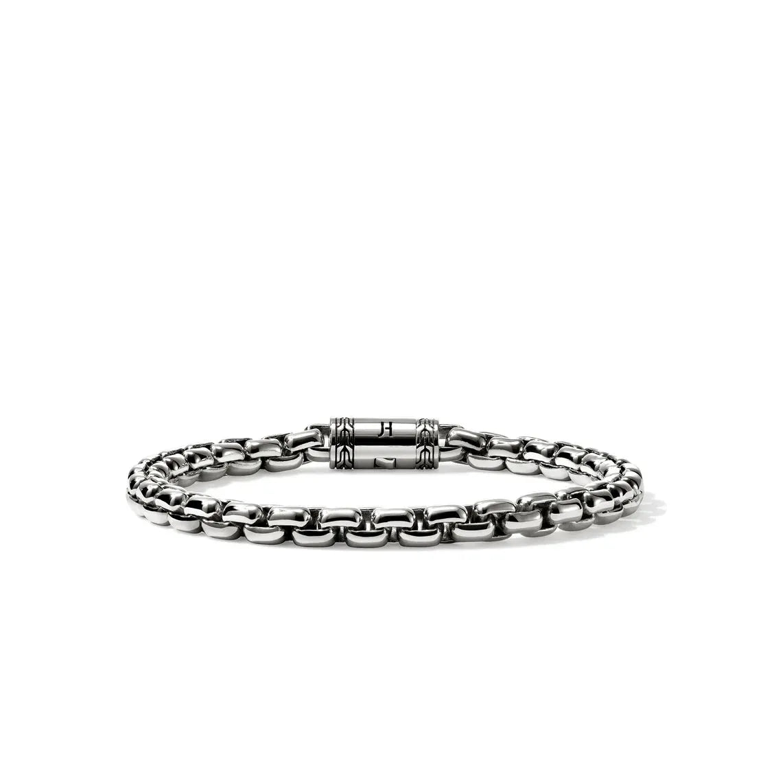 Box Chain Bracelet, Sterling Silver, 6MM|BU98805
