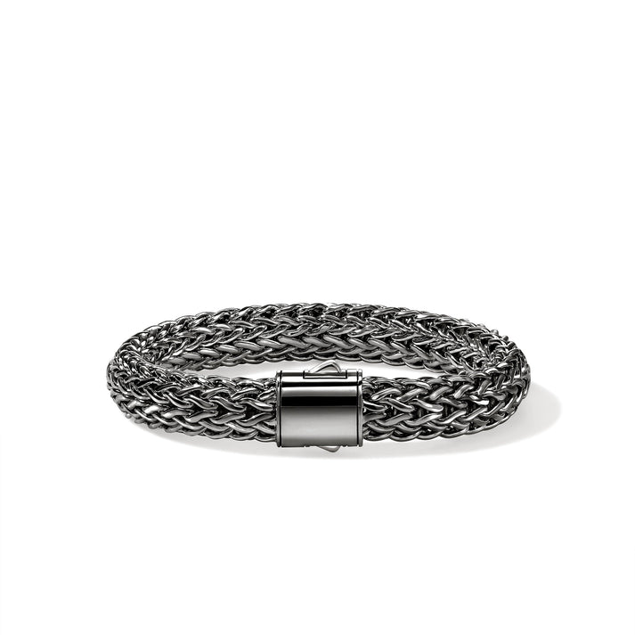 Icon Bracelet, Dark Silver, 10.5MM|BU999404BRD