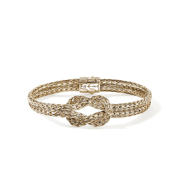 Love Knot Bracelet, Gold, 7MM|BUGG900989
