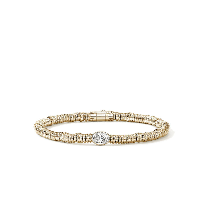 JH Lovestruck™ Heishi Bracelet, Gold, Diamond, 1.0TCW|BUGGX43036LGD